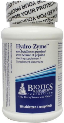 Foto van Biotics hydrozyme 90tab via drogist