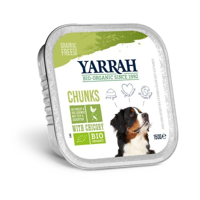 Yarrah alucup hond brokjes kip en groente 150g  drogist