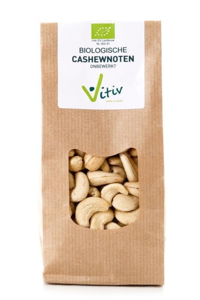 Foto van Vitiv cashewnoten 1000g via drogist