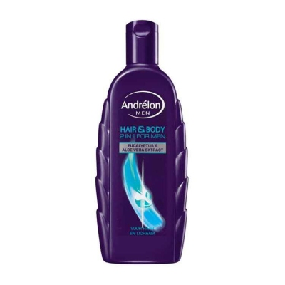 Andrelon shampoo men hair & body 300ml  drogist