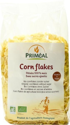 Foto van Primeal cornflakes zonder suiker bio 200g via drogist