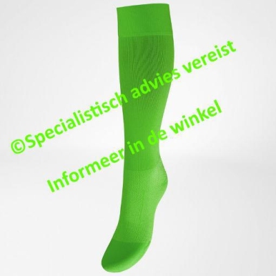 Foto van Bauerfeind sport compressie socks run & walk m long groen 1paar via drogist