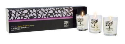 Treets scented candles assorti 3st  drogist