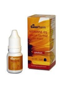 Foto van Sanopharm vitamine d3 1000ie 10ml via drogist