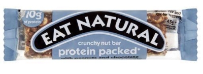 Foto van Eat natural proteine packed met pinda en chocolade 45g via drogist