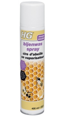 Foto van Hg bijenwas spray 400ml via drogist