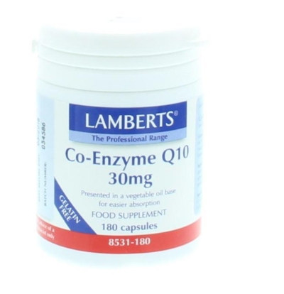 Foto van Lamberts co enzym q10 30 mg 180vc via drogist