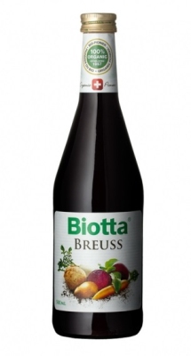 Foto van Biotta groentecocktail breuss 6 x 6 x 500ml via drogist