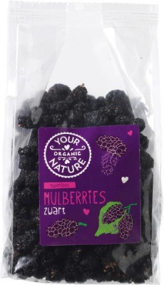 Your organic nat mulberries zwart 250g  drogist