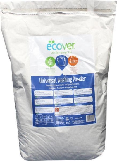 Foto van Ecover waspoeder universal 7,5kg via drogist