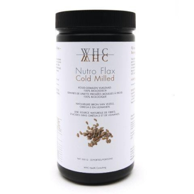 Whc nutro flax cold milled 500g  drogist