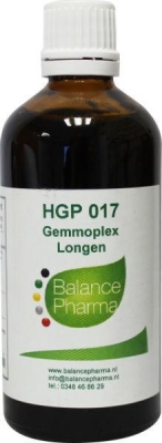 Foto van Balance pharma gemmoplex hgp017 longen 100ml via drogist