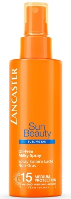 Lancaster sun beauty oil-free milky spray spf15 150ml  drogist