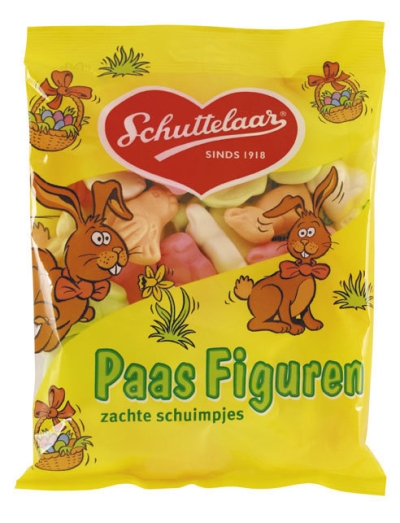 Foto van Schuttelaar snoep paasfiguren 30 x 200 gram via drogist