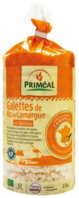 Primeal rice cakes camargue with quinoa 130g  drogist