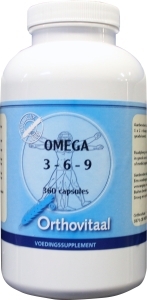 Foto van Orthovitaal omega visolie 3 6 9 360cap via drogist