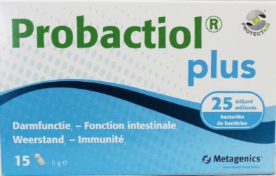 Foto van Metagenics probactiol plus protect air 15cap via drogist