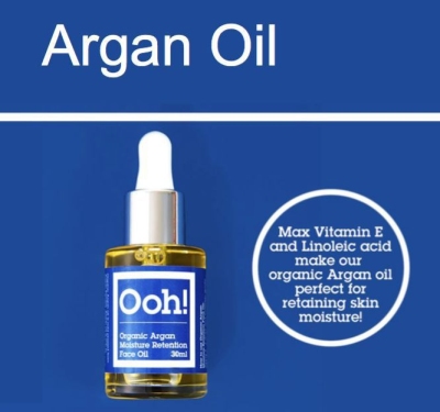 Foto van Ooh! organic argan moisture retention face oil 30ml via drogist