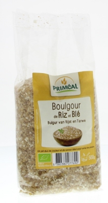 Foto van Primeal bulgur rijst en tarwe 500g via drogist