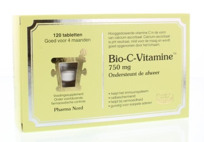 Foto van Pharma nord bio c vitamine 120tab via drogist