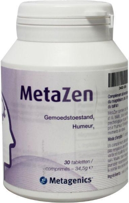 Metagenics metazen 30tab  drogist