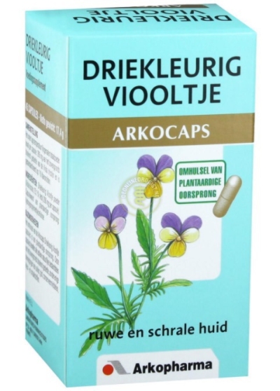 Arkocaps driekleurig viooltje 45cap  drogist