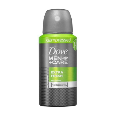 Foto van Dove deodorant spraycompressed men extra fresh 75ml via drogist