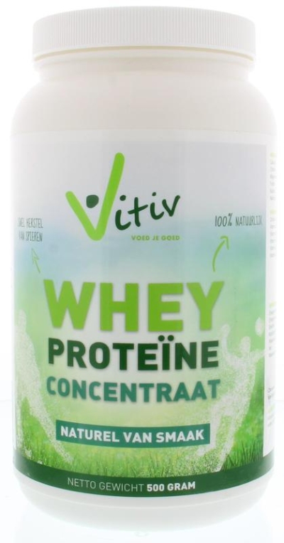 Vitiv whey concentraat 500g  drogist