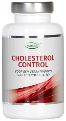 Foto van Nutrivian cholesterol control 60cap via drogist