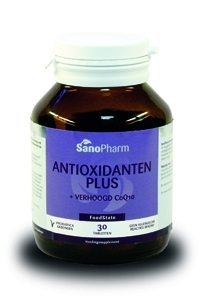 Foto van Sanopharm anti oxidant + verhoogd q10 30cap via drogist