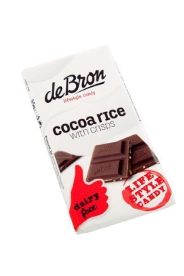 Foto van De bron tablet cacao rice lactosevrij 85g via drogist