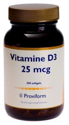 Proviform vitamine d3 25 mcg 1000ie 250sft  drogist