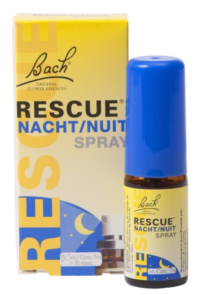 Foto van Bach rescue remedy nacht spray 7ml via drogist