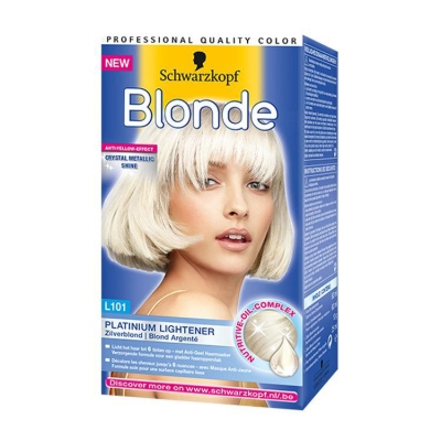 Schwarzkopf blonde zilverblond 101 1 stuk  drogist