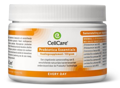 Foto van Cellcare probiotica essentials 100g via drogist