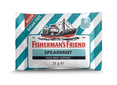 Foto van Fishermansfriend spearmint suikervrij 24 x 1st via drogist