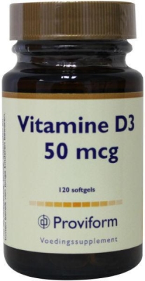 Proviform vitamine d3 50 mcg 120sft  drogist