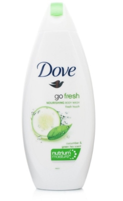 Foto van Dove shower cream go fresh touch 500ml via drogist