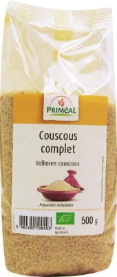 Foto van Primeal couscous volkoren 500g via drogist
