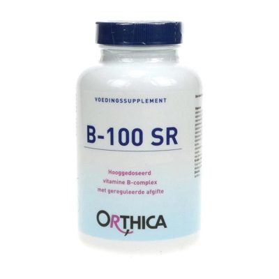Foto van Orthica vitamine b 100 sr 120tab via drogist