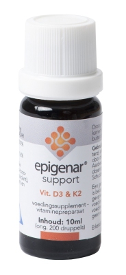 Foto van Epigenar vitamine d3 & k2 10ml via drogist