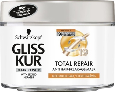 Gliss kur haarmasker total repair 19 200ml  drogist