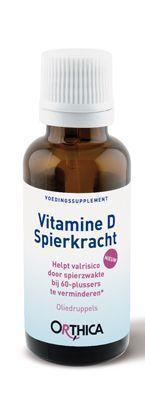 Foto van Orthica vitamine d spierkracht 15ml via drogist