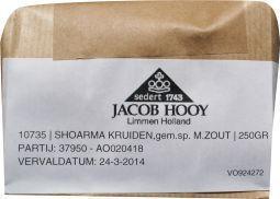 Jacob hooy shoarmakruiden 250g  drogist