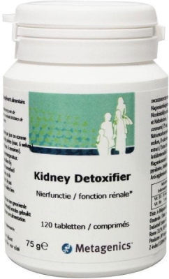 Foto van Metagenics kidney detoxifier 120tab via drogist