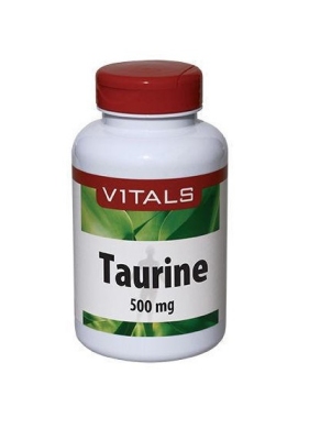 Foto van Vitals taurine 500 mg 60vcap via drogist