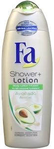 Fa douchecreme shower + lotion avocado 250ml  drogist