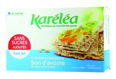 Foto van Karelea crackers haverzemelen 200g via drogist