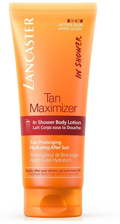 Lancaster after sun tan maximizer in shower body lotion tan prolonging hydrating 200ml  drogist