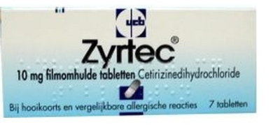 Foto van Zyrtec hooikoorts tabletten 10mg 7st via drogist